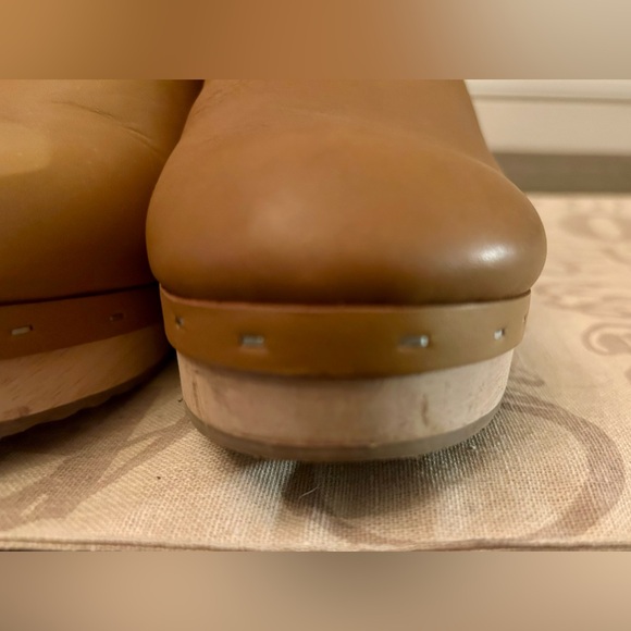 LOFT Leather/Wood Clogs - Picture 5 of 12
